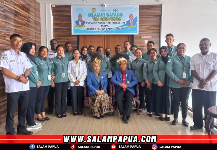PARADE FOTO: Dinas Kesehatan Mimika Fasilitasi Proses Akreditasi Puskesmas Amar Dan Mapar